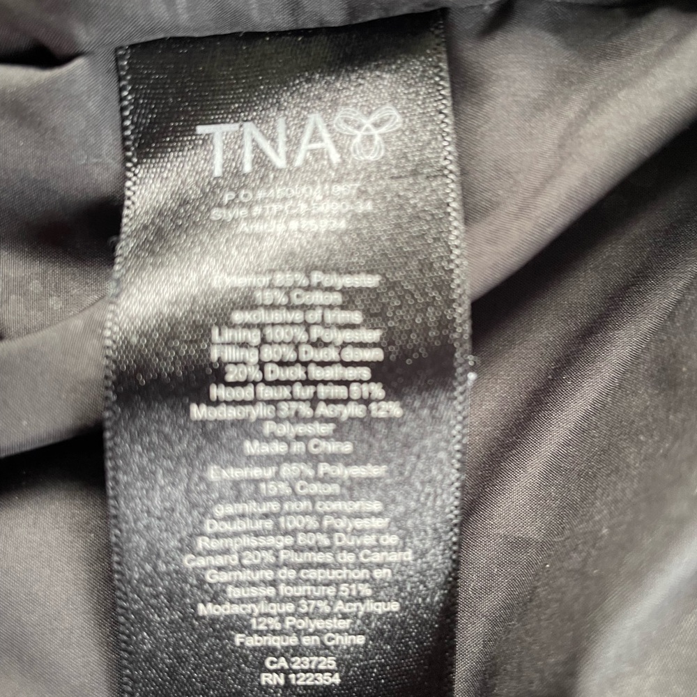 TNA Winter Bomber Jacket